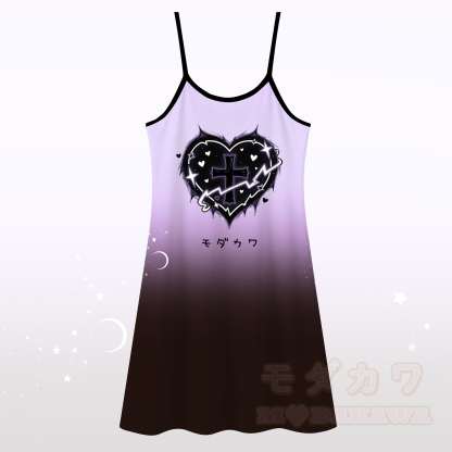 Kleid mit weichem Farbverlauf, vielseitig tragbar - Gradient - 5XL - image 2