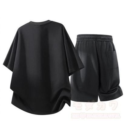 Sommerliches Freizeit-Set aus T-Shirt und Shorts, zweiteilig - image 2