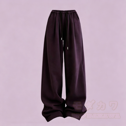 Zweiteiliges Set: Strickoberteil mit Lochmuster und gerade geschnittene Freizeithose - Hose - 3XL - image 3