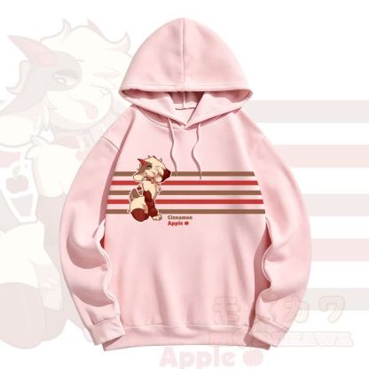 MODAKAWA CINNAMON APPLE Apfel-Schafsprint - Rosa - 5XL - image 4