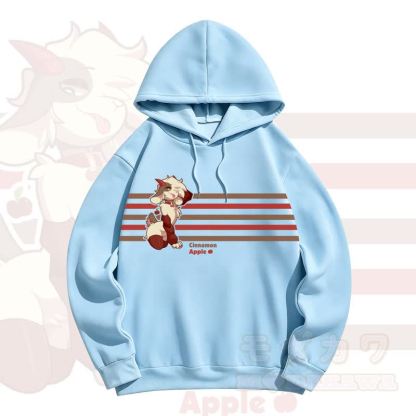 MODAKAWA CINNAMON APPLE Apfel-Schafsprint - Blau - 5XL - image 6