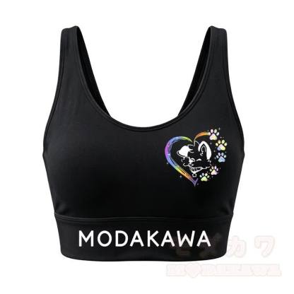 MODAKAWA Hunde-Grafik Crop Tank Sport Top Shorts passendes Outfit - Spitze - 4XL - image 2