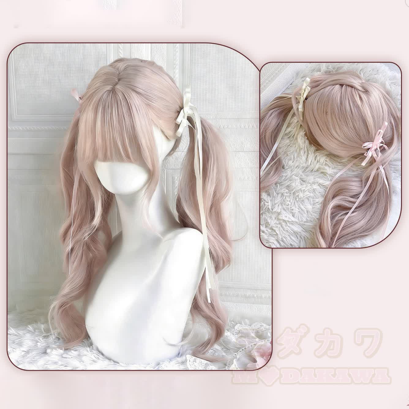 Lolita Glueless Invisible Knots Ready To Go Synthetische Body Wave Perücke - image 5