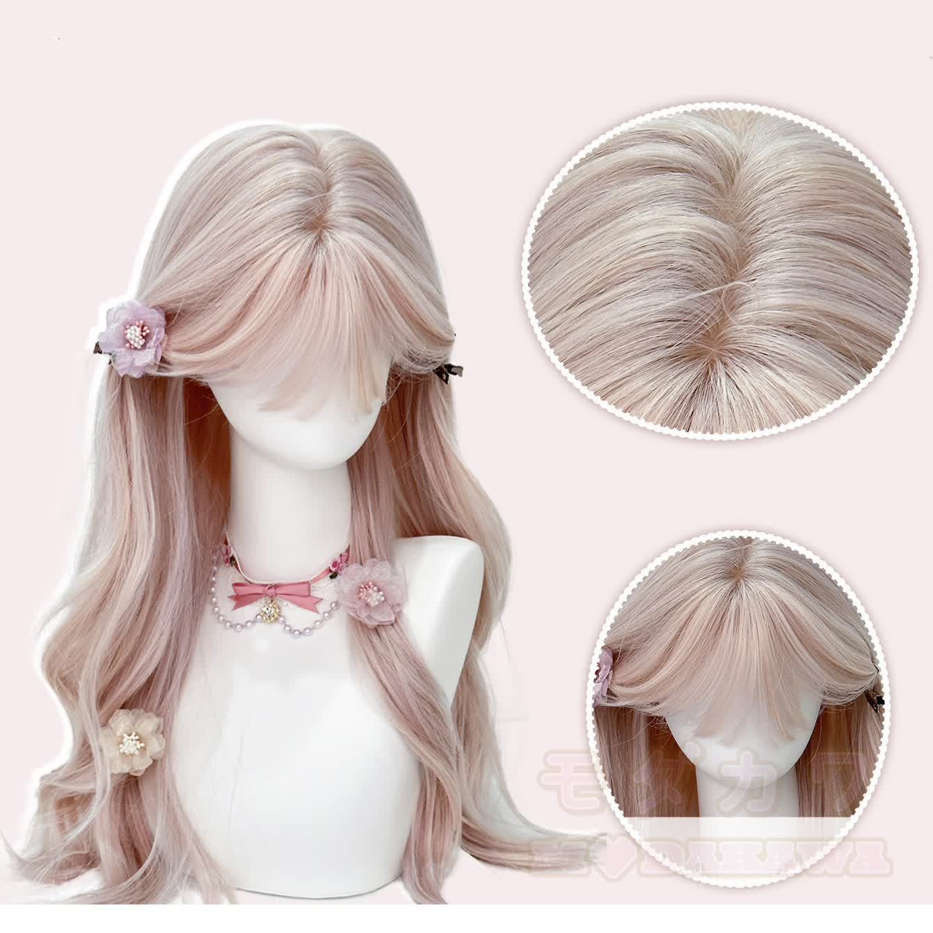 Lolita Glueless Invisible Knots Ready To Go Synthetische Body Wave Perücke - image 4