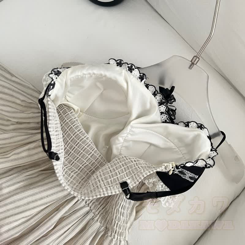 Elegantes zweiteiliges Set: Strickcardigan mit langen Ärmeln, Spitzenstickerei, Schleife und Kleid - image 10