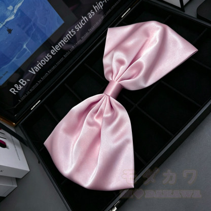 Große Satinschleife im Lolita-Prinzessinnen-Stil – süßes Haaraccessoire - Rosa - image 3