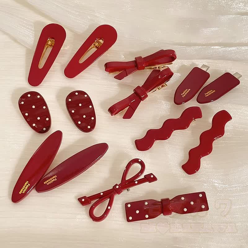 Kawaii Süße Polka-Dot-Haaraccessoires - image 1