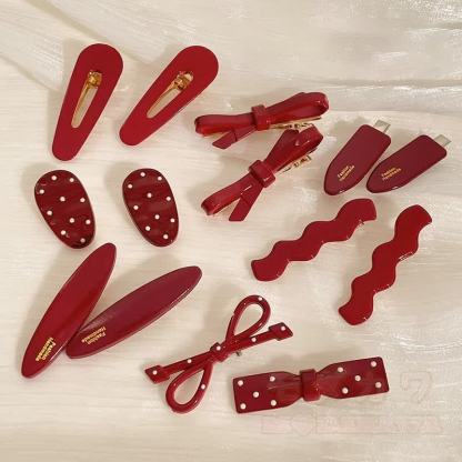 Kawaii Süße Polka-Dot-Haaraccessoires - image 1