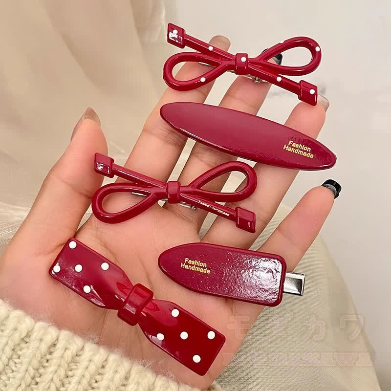 Kawaii Süße Polka-Dot-Haaraccessoires - image 2