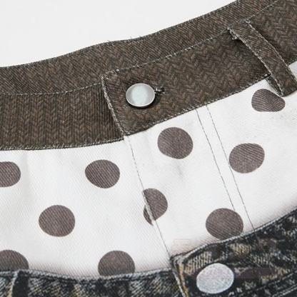 Zweiteiliges Set: Niedliches T-Shirt mit Katzen- und Sternenprint, bedruckte Jeansshorts und passendes Dekor-Dekor-Set - image 11
