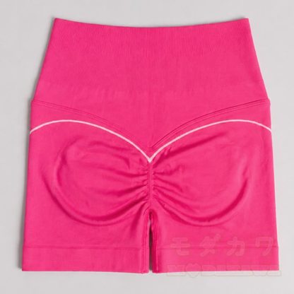 Buntes Set aus bauchfreiem Tanktop mit Herzmuster und hochgeschnittenen Shorts - image 11