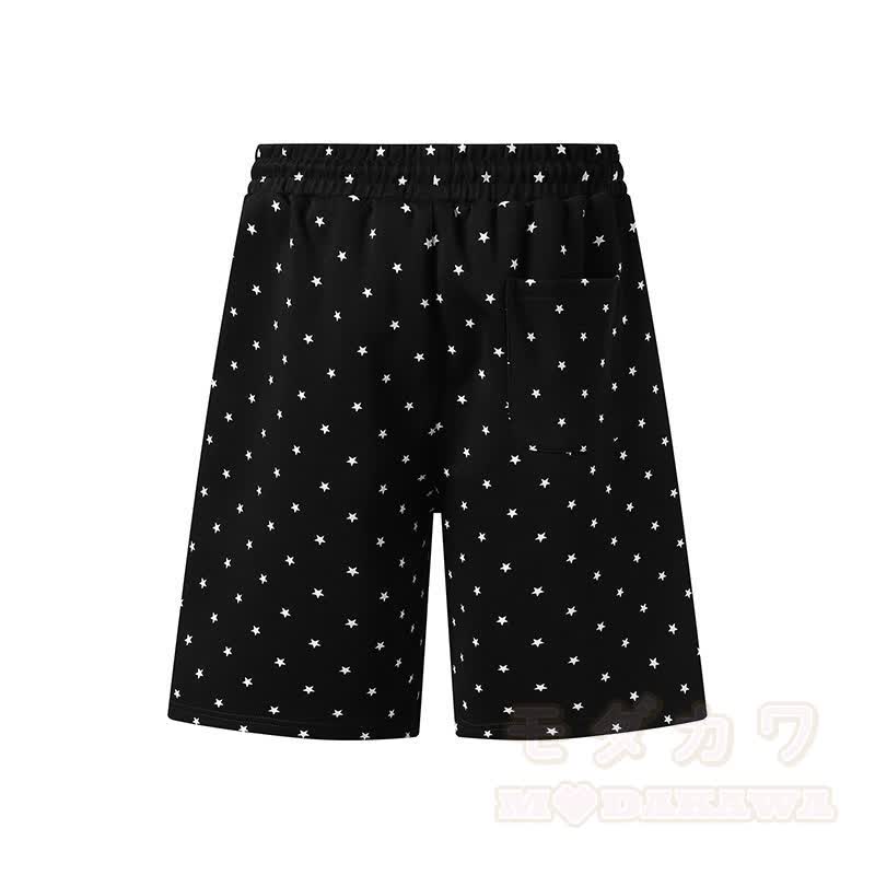 Hochwertige, strapazierfähige Shorts mit Press Star Puppy-Stickerei und Kordelzug - image 4