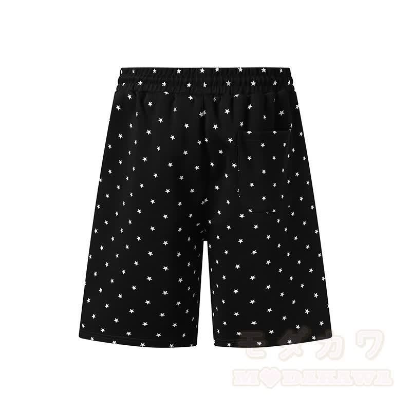 Hochwertige, strapazierfähige Shorts mit Press Star Puppy-Stickerei und Kordelzug - image 4