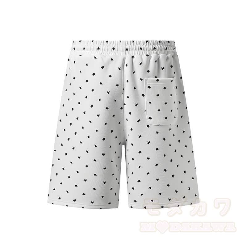 Hochwertige, strapazierfähige Shorts mit Press Star Puppy-Stickerei und Kordelzug - image 2