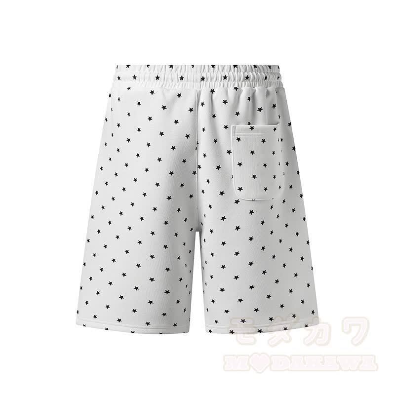 Hochwertige, strapazierfähige Shorts mit Press Star Puppy-Stickerei und Kordelzug - image 2