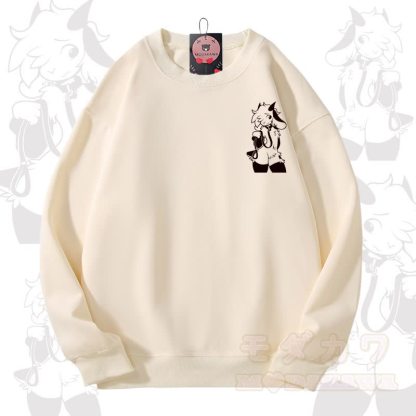 MODAKAWA X zarckets Goat Graphic Unisex Sweatshirt - Beige A - 3XL - image 1
