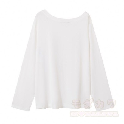 Zweiteiliges Set aus zweiteiligem Oberteil mit Katzenprint, schulterfreiem Off-Shoulder-Top und Cargohose - image 4
