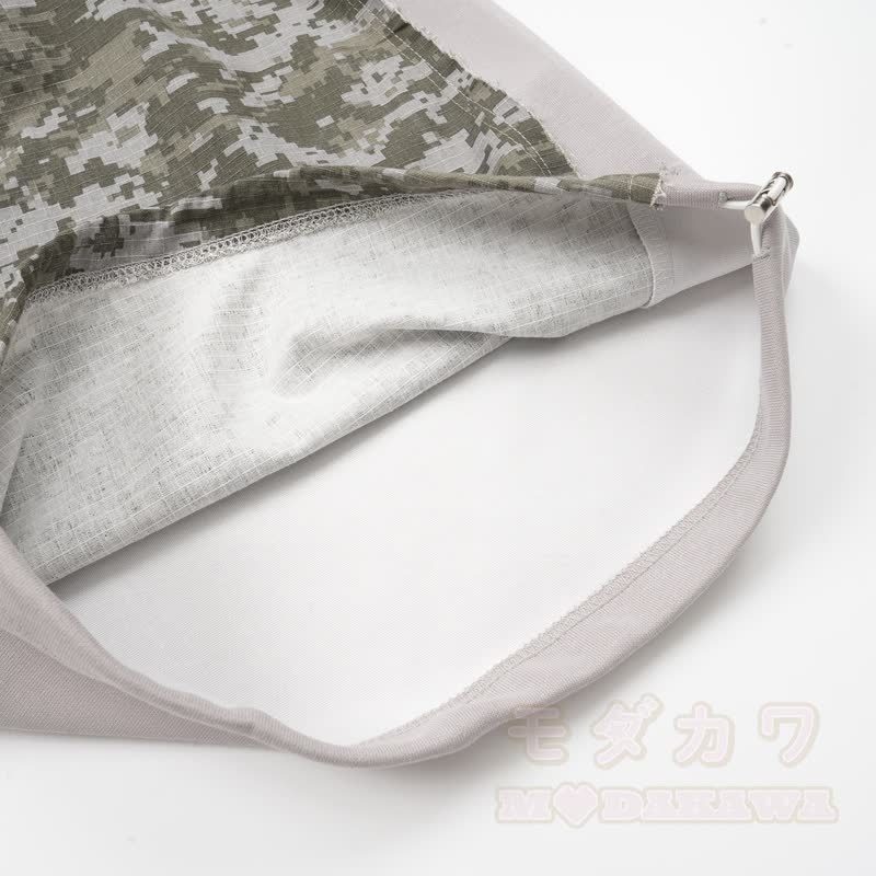 Y2K Camo Star Patch Wide Leg Pants with Plush Waist Belt - image 9