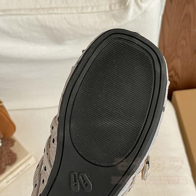 Vintage Mary Jane Ballerinas mit Polka-Dots und Schleife - image 11