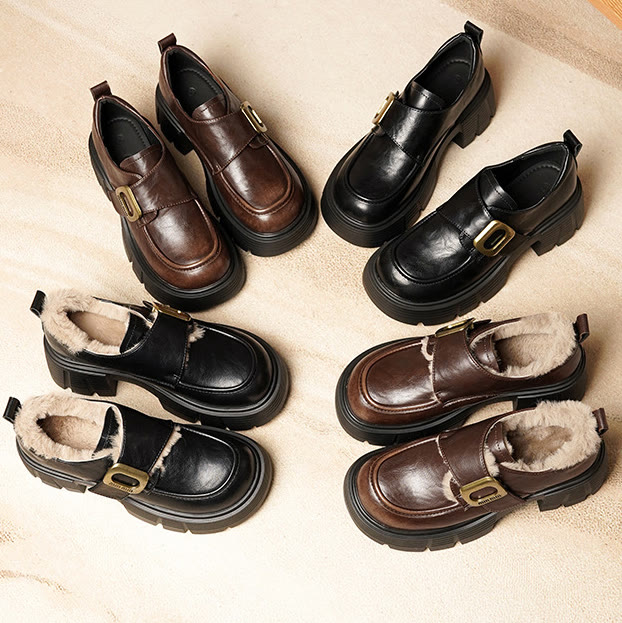 Elegante Plateau-Loafer im britischen Stil - image 2