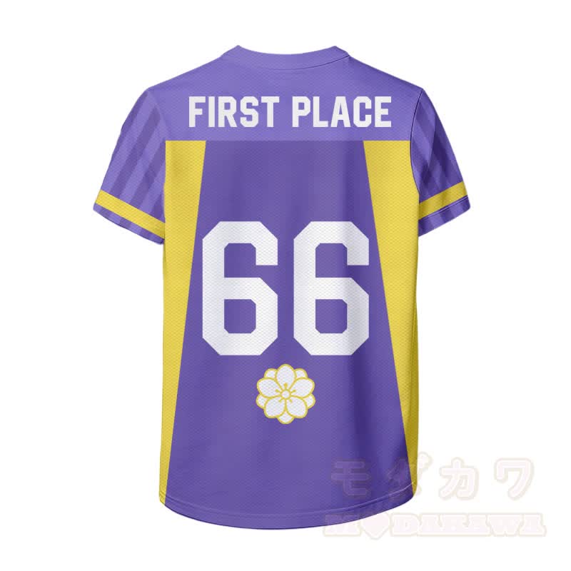 ERSTER PLATZ Nummer Grafik Modakawa Vintage Sporttrikot - image 3