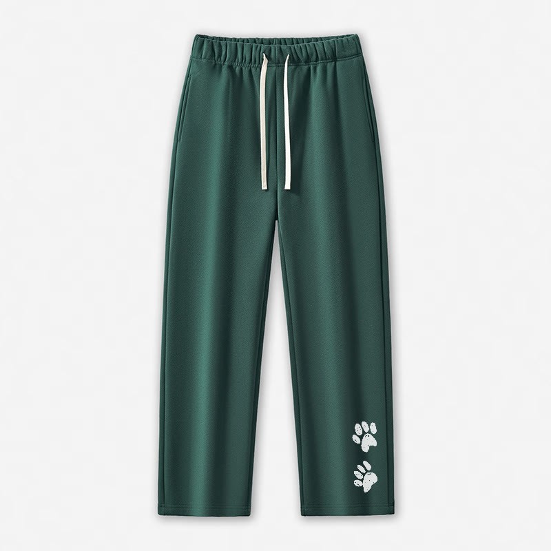 Freizeithose mit Pfotenabdruck - Green - 5XL - image 5