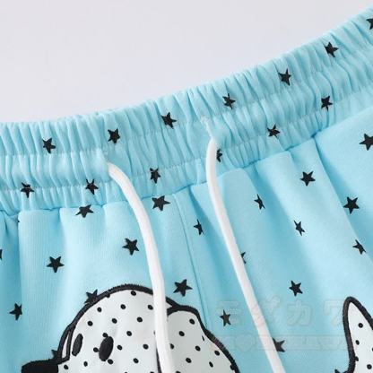 Hochwertige, strapazierfähige Shorts mit Press Star Puppy-Stickerei und Kordelzug - image 12