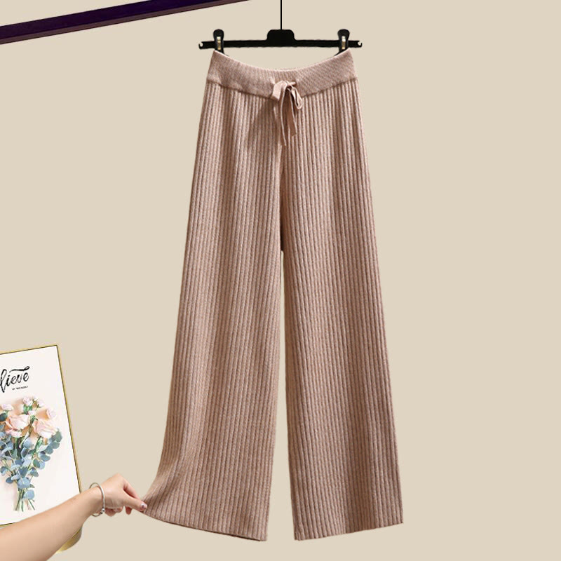 Strickstreifen-Pullover und passende Hose - Khaki Pants - XL - image 12