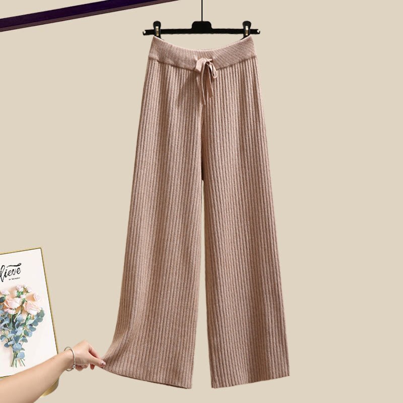 Strickstreifen-Pullover und passende Hose - Khaki Pants - XL - image 12