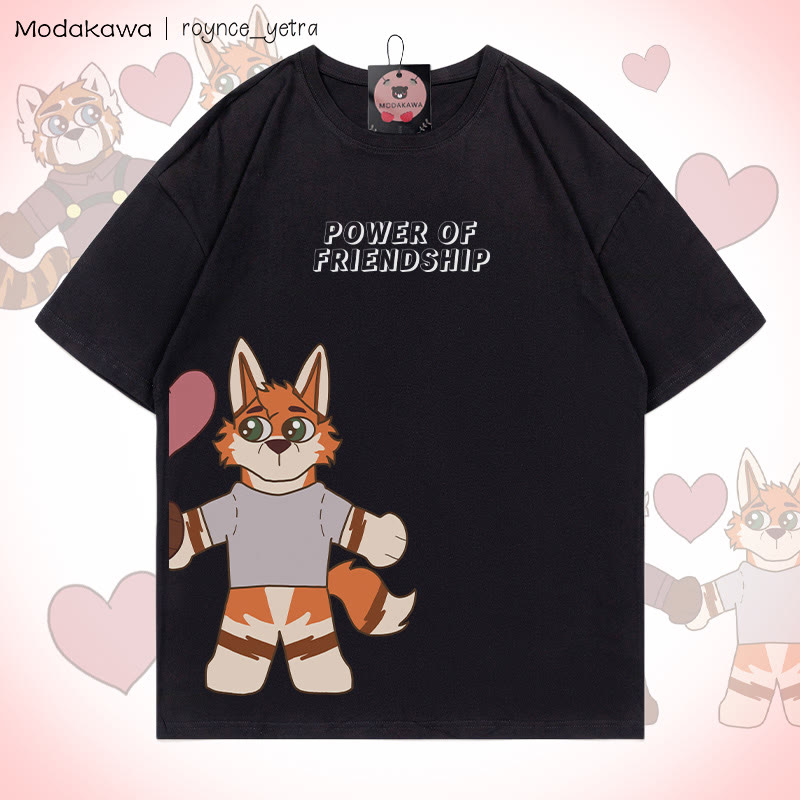 MODAKAWA X roynce_yetra Anderson And Felipe Grafik-T-Shirt - Black Anderson - 5XL - image 9
