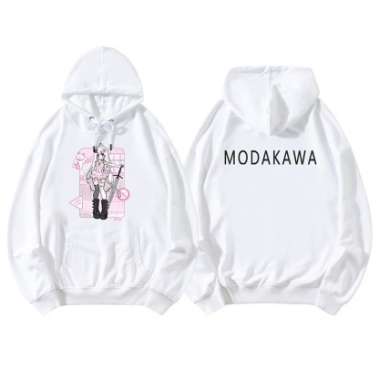MODAKAWA X airii.exe – Lockerer Kapuzenpullover mit Kitty-Girl-Buchstabendruck - White A - 5XL - image 10