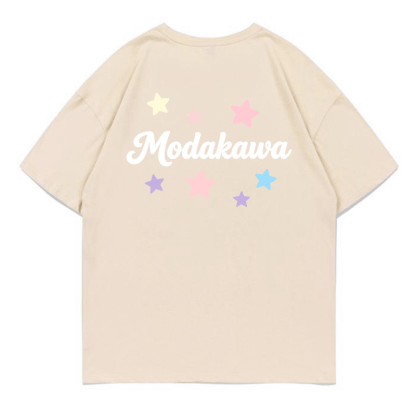 Modakawa T-Shirt mit Pocket Puppy Stars Grafik aus 100 % Baumwolle - image 2