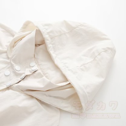 Lässige Windjacke mit Kapuze und Kordelzug in verschiedenen Farben - image 6