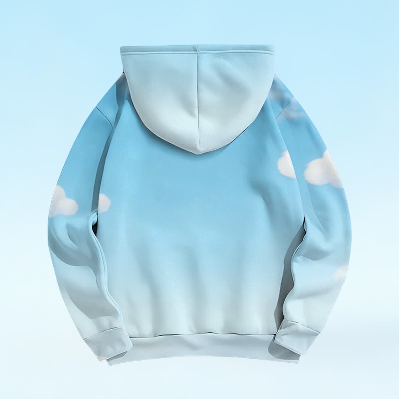 Modakawa Pullover Hoodie mit Capybara-Blumenmotiv - image 2