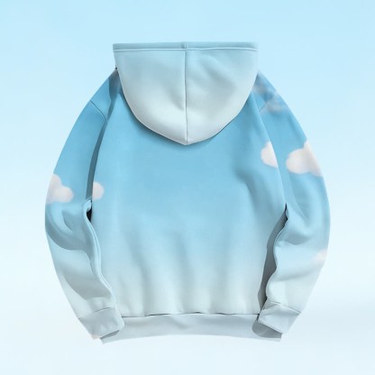 Modakawa Pullover Hoodie mit Capybara-Blumenmotiv - image 2