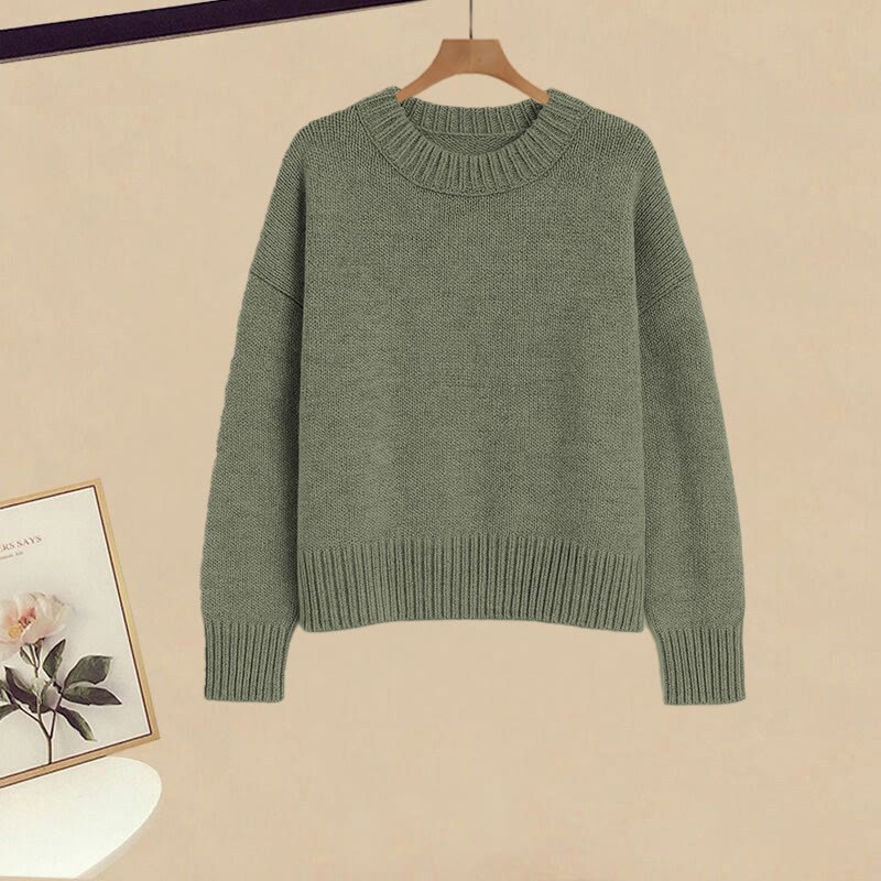 Strickpullover und karierte Hose – passendes Outfit - Sweater - XL - image 2