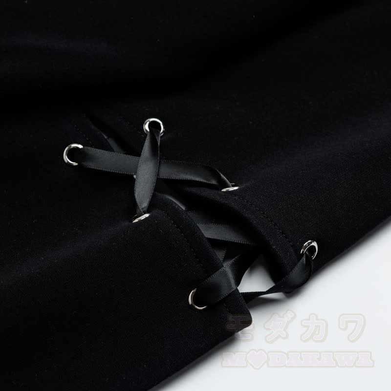 Y2K Sweet Cool Bunny Ear Lined Zip Up Hoodie Sweatshirt - image 6
