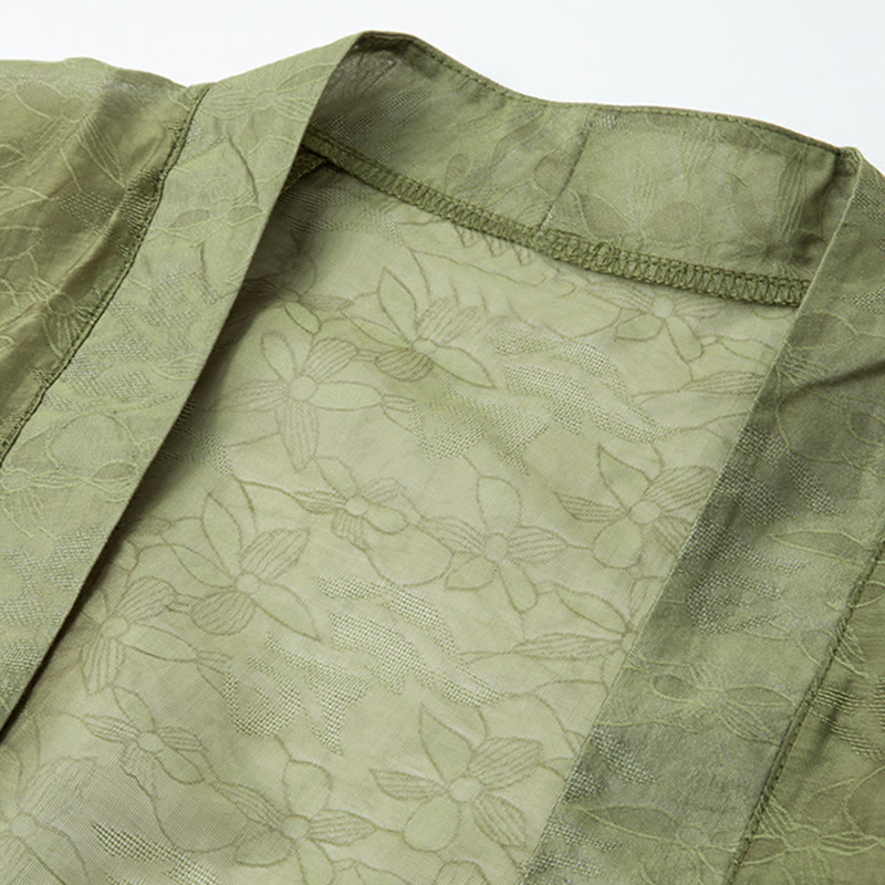 Vintage Cardigan Gerafftes Tube Top Pferdegesichtsrock - image 6