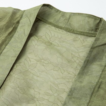 Vintage Cardigan Gerafftes Tube Top Pferdegesichtsrock - image 6