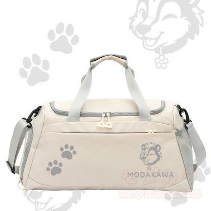 Modakawa Sporttasche mit Skunk-Modikation und großem Fassungsvermögen - Weiß - 55 x 28 x 26 cm - image 5