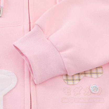 Hochwertige, strapazierfähige Kapuzenjacke mit Patchwork-Muster und Blumenmuster - image 7