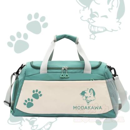 MODAKAWA X popipeko Puppy Graphic Sporttasche mit großem Fassungsvermögen - Grün - 55 x 28 x 26 cm - image 5