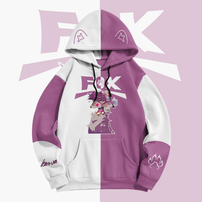 MODAKAWA X pandashk Fox Graphic Pullover Hoodie - image 2