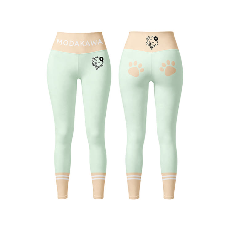 Sport-BH mit Welpenmotiv, Leggings, Modakawa-Partnerlook - Green Leggings - 5XL - image 7