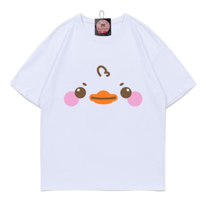 T-Shirt mit Entenmuster - White - 5XL - image 5