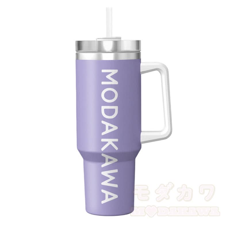 Modakawa Edelstahlbecher in Pastellfarben, 40 oz (ca. 1,2 l) - 8 - 40 oz / 1200 ml - image 16