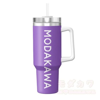 Modakawa Edelstahlbecher in Pastellfarben, 40 oz (ca. 1,2 l) - 9 - 40 oz / 1200 ml - image 17
