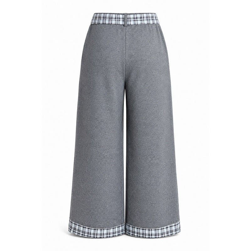 Dunkelgraue, lässige Jogginghose mit lockerer Passform - image 9