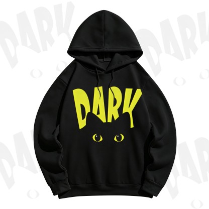 MODAKAWA DARK Graphic Hoodie Sweatshirt - Gelb - 5XL - image 4