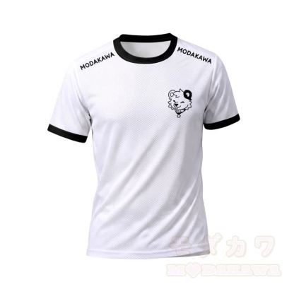 MODAKAWA X popipeko Herren-Sport-T-Shirt mit Bärenmotiv und passender Shorts mit Kordelzug - Weißes Oberteil - 5XL - image 5